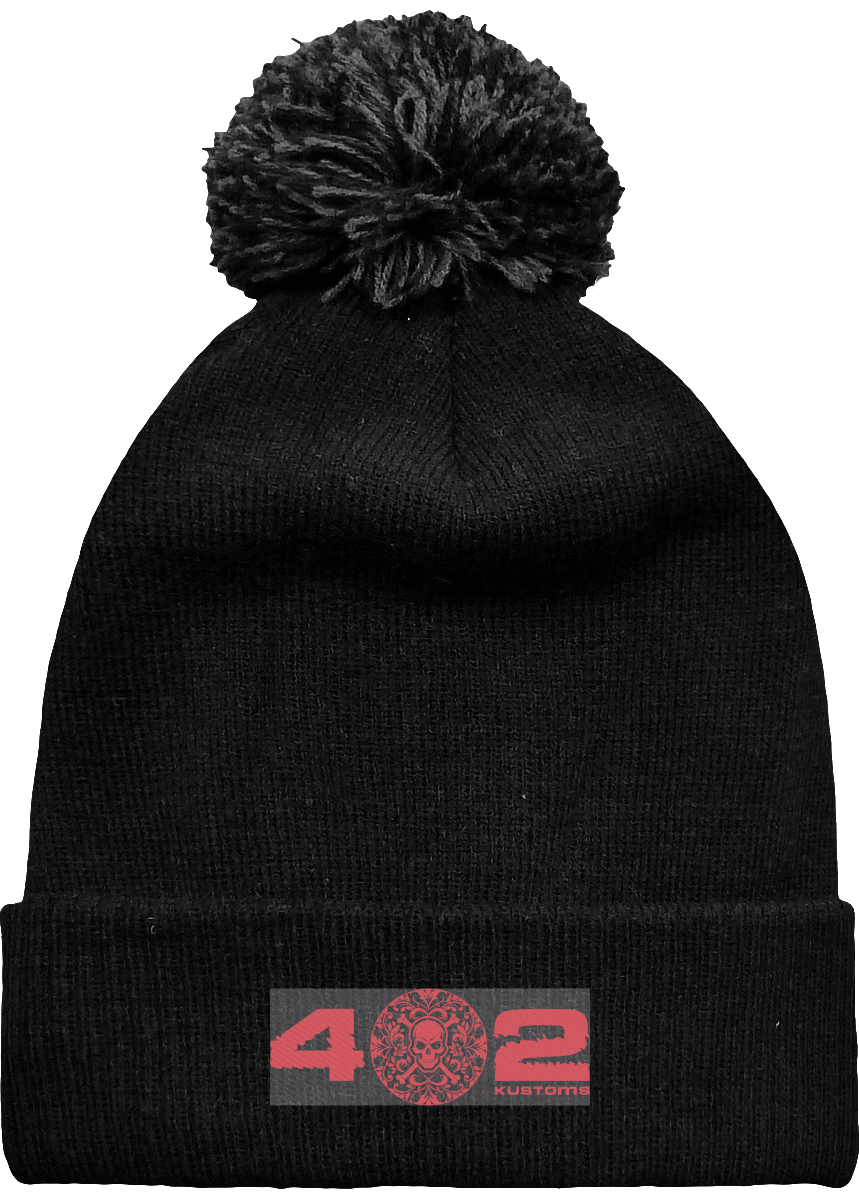 Bonnet Revers à Pompon