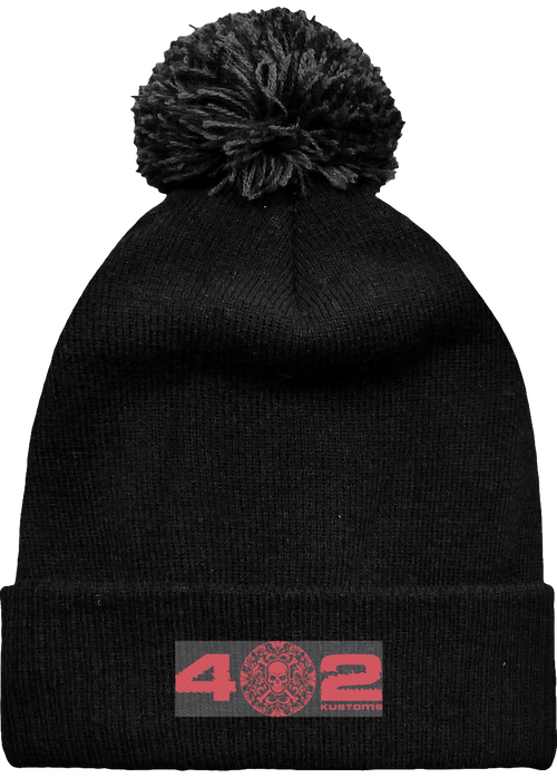 Bonnet Revers à Pompon