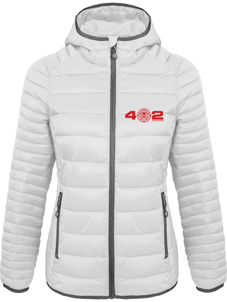 Doudoune légère à capuche Femme
